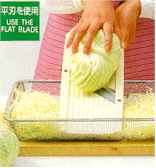 Shredding Cabbage like a maniac!