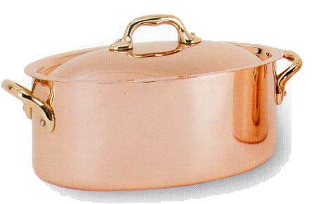 French Copper Stew Pot