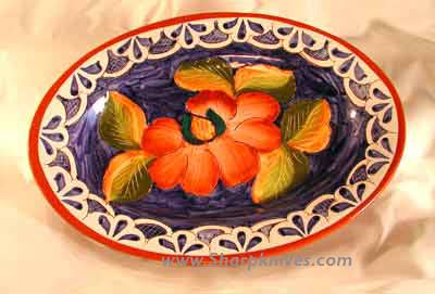 Hand painted Portuguese platter